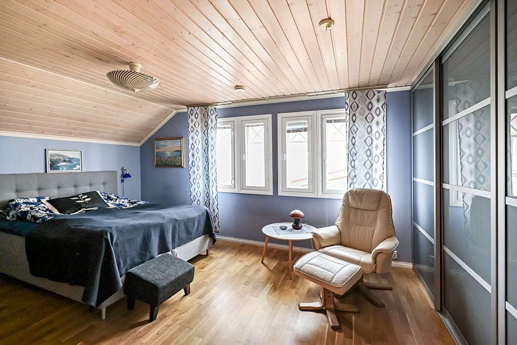 Bostadshus vid återvändsgränd i attraktiva Johannebo, Mariehamn