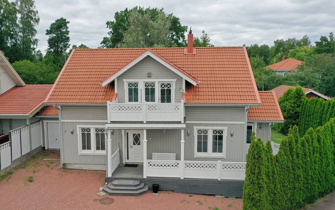 Bostadshus vid återvändsgränd i attraktiva Johannebo, Mariehamn