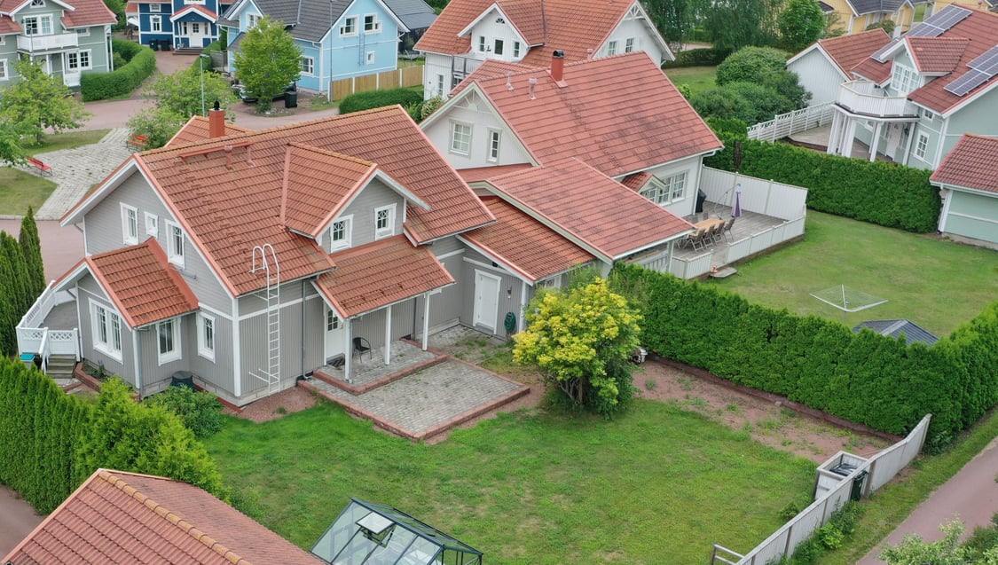 Bostadshus vid återvändsgränd i attraktiva Johannebo, Mariehamn