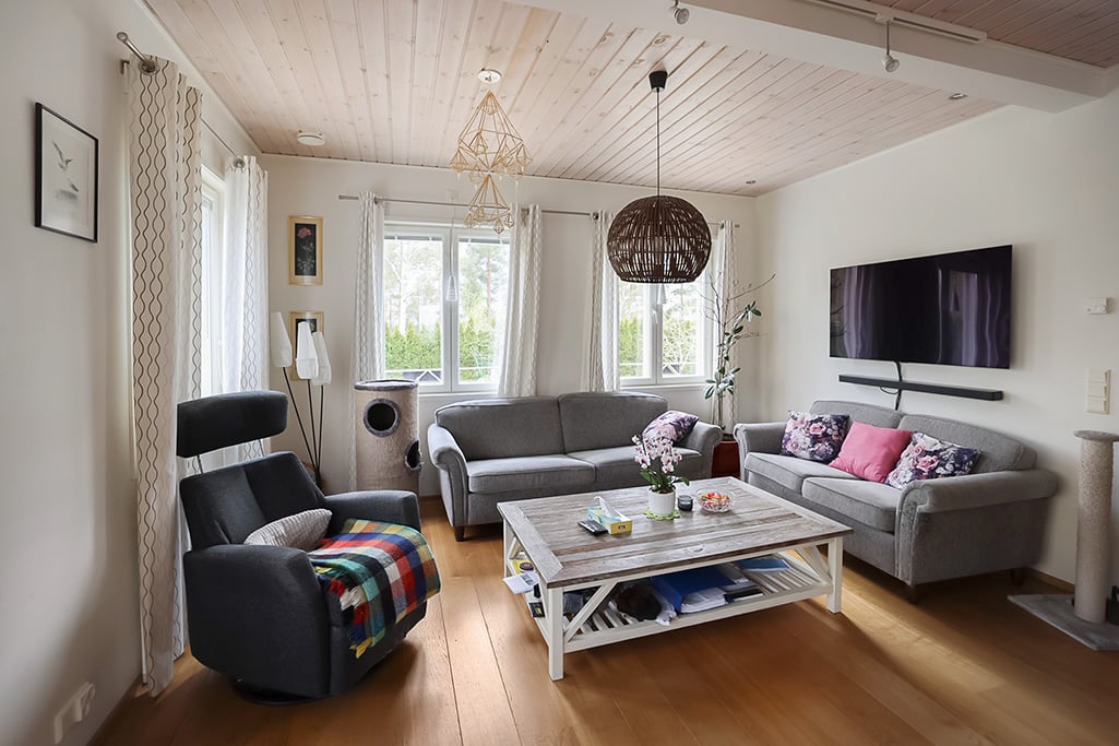 Trivsamt bostadshus i Österbacka, Mariehamn