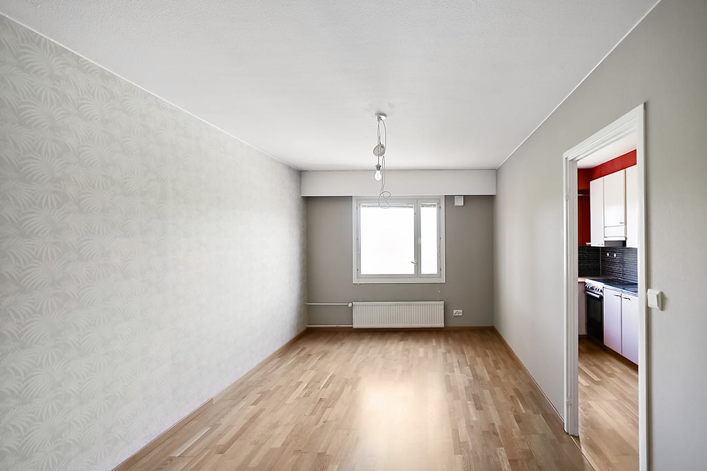 Renoverad aktielägenhet om två rum och kök i Hindersböle, Mariehamn
